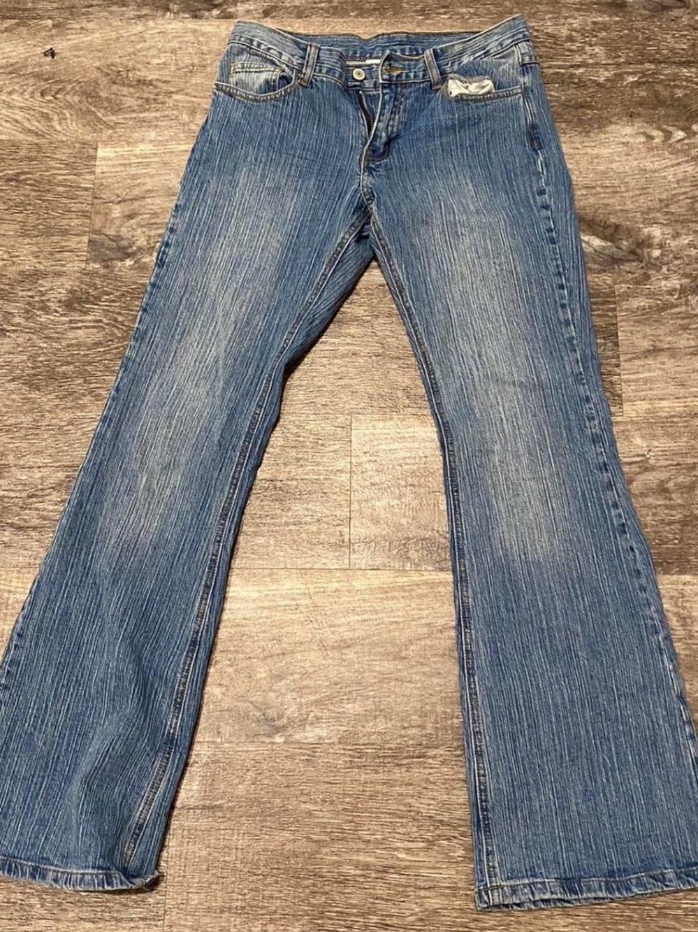 Brandy Melville Blue Flared Jeans